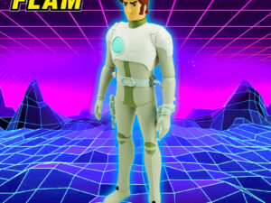 Capitaine Flam Figurine Curtis Newton 23cm Boite FR