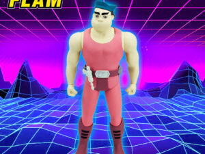 Capitaine Flam Figurine Mala 20cm Boite FR