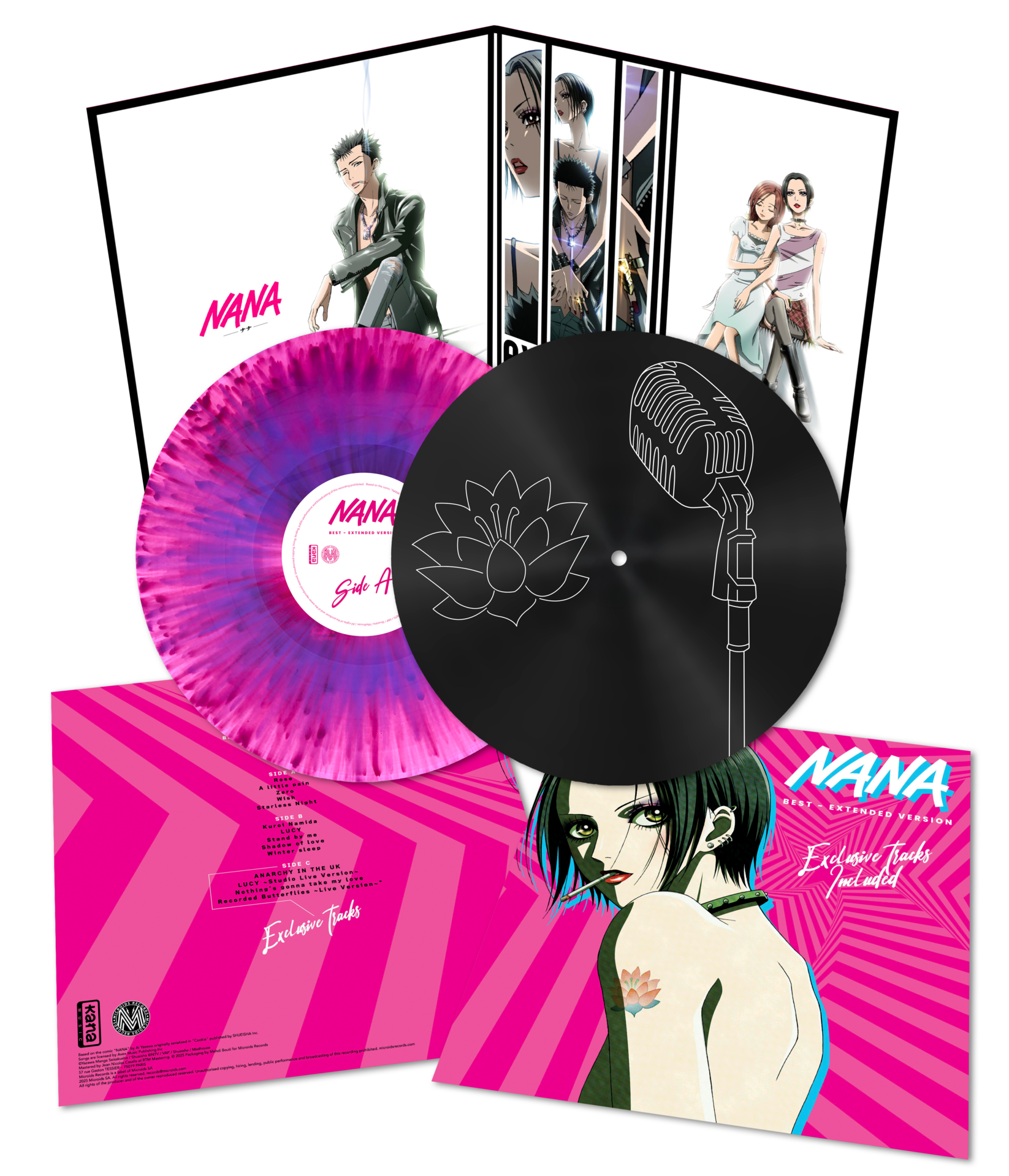 VINYLE NANA - BEST - EXTENDED EDITION 2 LP – Image 2