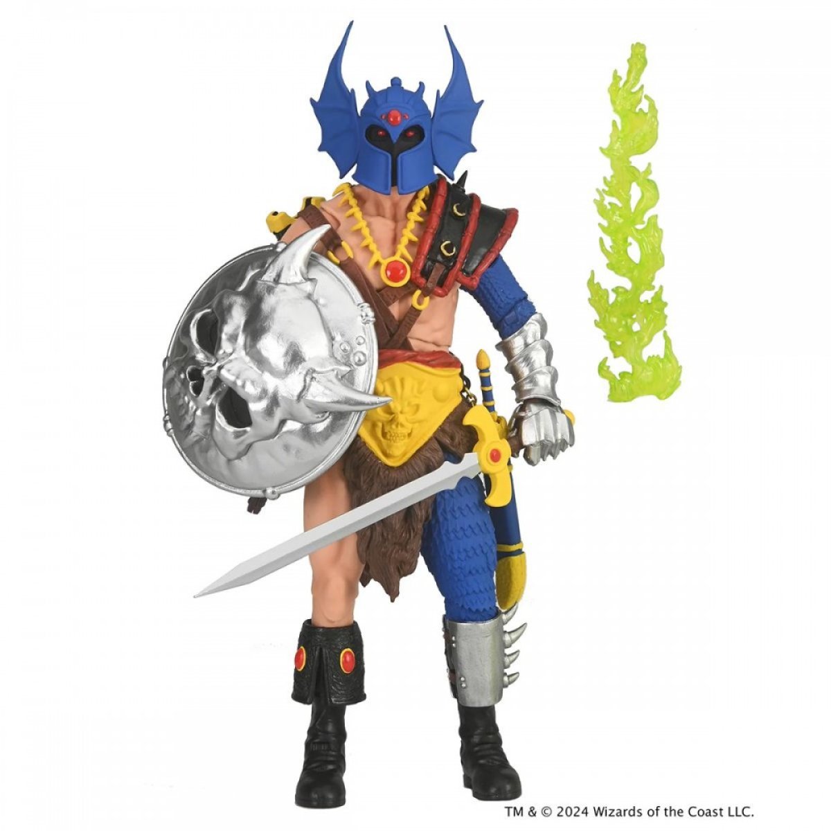 DUNGEONS AND DRAGONS - 7" SCALE FIGURE - 50TH ANNIVERSARY WARDUKE ON BLISTER CARD NECA – Image 6