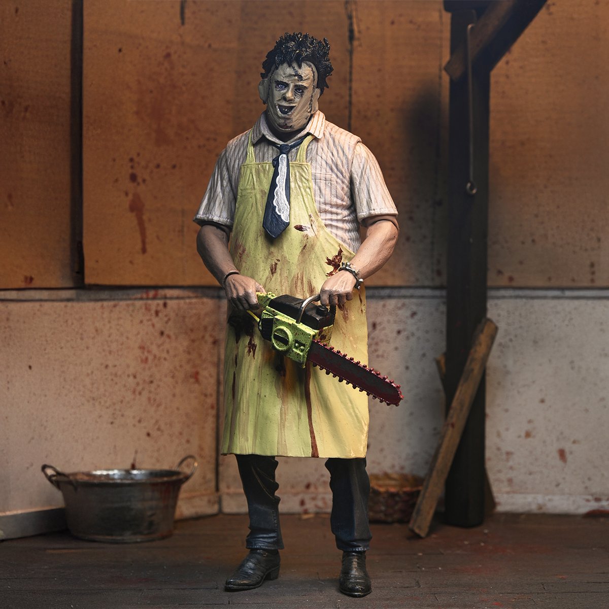 Massacre à la Tronçonneuse TEXAS CHAINSAW MASSACRE - 7" SCALE ACTION FIGURE - 50TH ANNIVERSARY ULTIMATE LEATHERFACE – Image 2