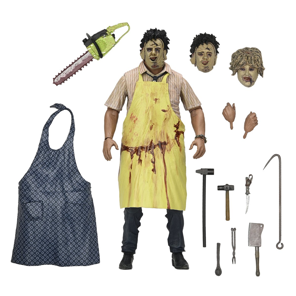 Massacre à la Tronçonneuse TEXAS CHAINSAW MASSACRE - 7" SCALE ACTION FIGURE - 50TH ANNIVERSARY ULTIMATE LEATHERFACE