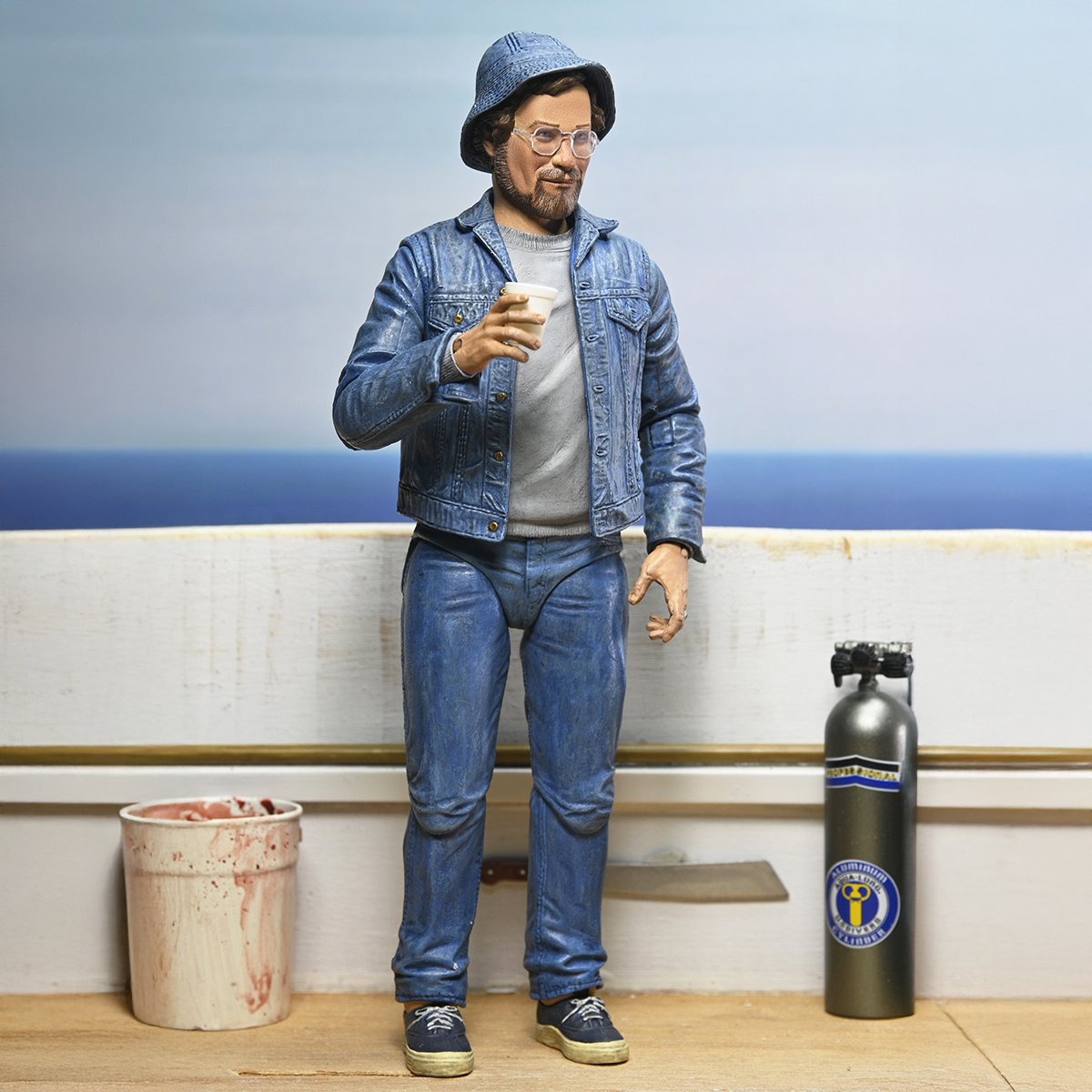 JAWS Les Dents de la mer figurine Ultimate Matt Hooper Amity Arrival 50th Anniversary NECA – Image 4