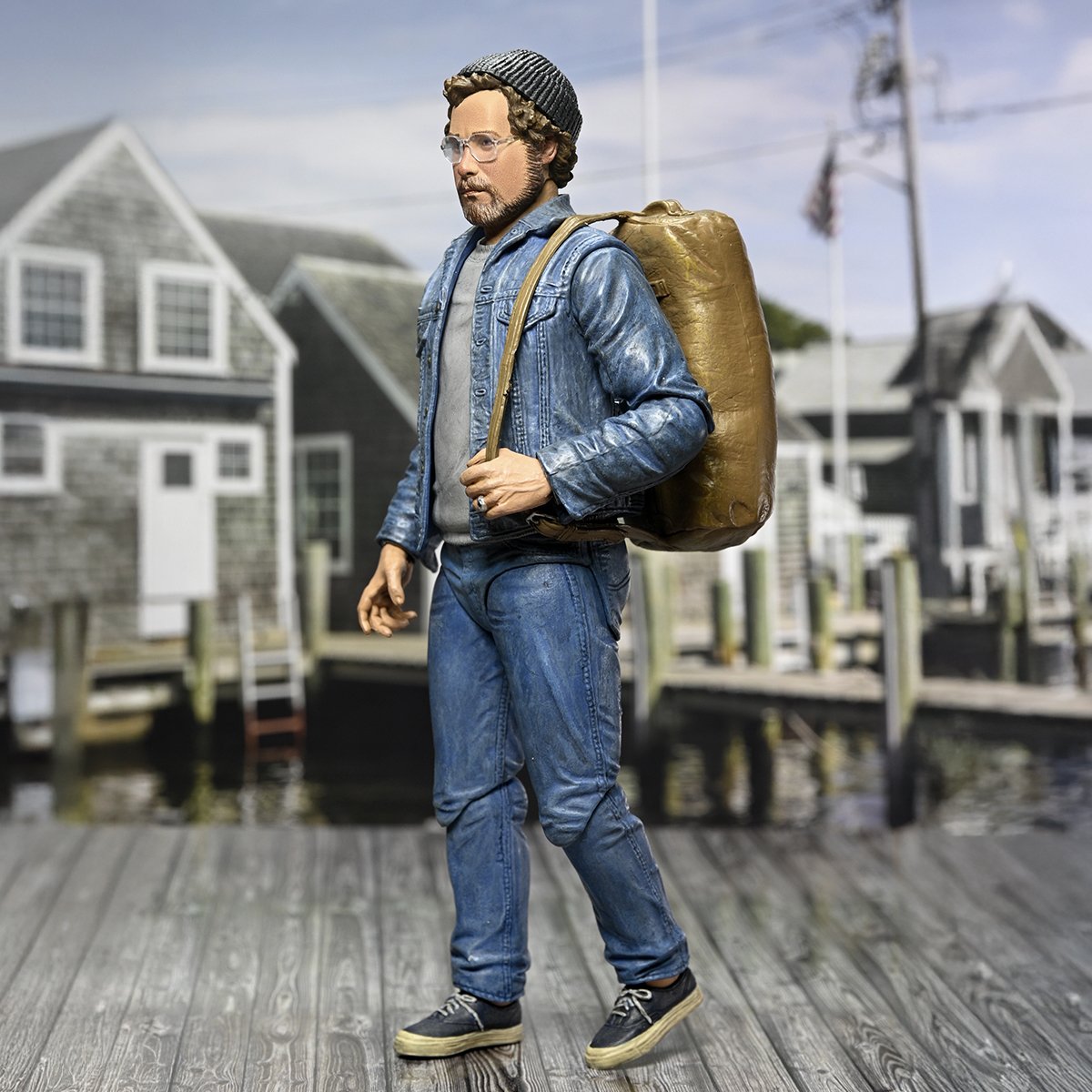 JAWS Les Dents de la mer figurine Ultimate Matt Hooper Amity Arrival 50th Anniversary NECA – Image 3