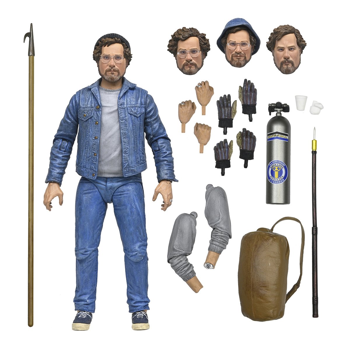 JAWS Les Dents de la mer figurine Ultimate Matt Hooper Amity Arrival 50th Anniversary NECA – Image 2