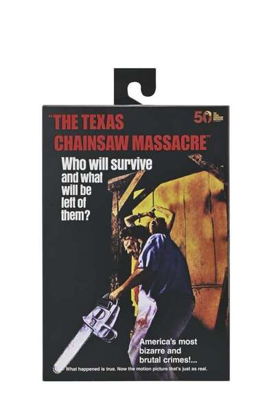 Massacre à la Tronçonneuse TEXAS CHAINSAW MASSACRE - 7" SCALE ACTION FIGURE - 50TH ANNIVERSARY ULTIMATE LEATHERFACE – Image 5