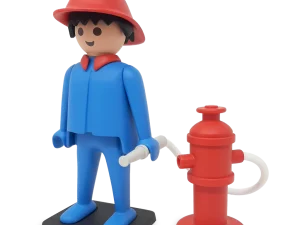 PLAYMOBIL VINTAGE DE COLLECTION : LE POMPIER