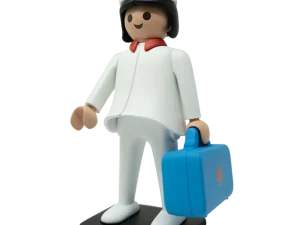 PLAYMOBIL VINTAGE DE COLLECTION : L’INFIRMIÈRE