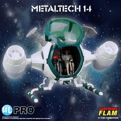 PRÉCOMMANDE Captaine Flam Metaltech 14 Cosmoliner Cosmolem Box FR