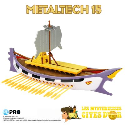 PRÉCOMMANDE Les Mysterieuses Cites D'Or Metaltech 15 Solaris Boite Fr