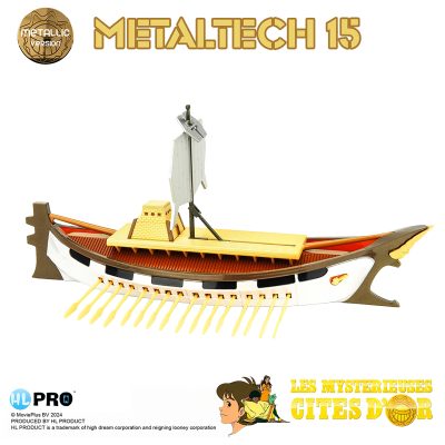 PRÉCOMMANDE Les Mysterieuses Cites D'Or Metaltech 15 Solaris Metallic Boite Fr)