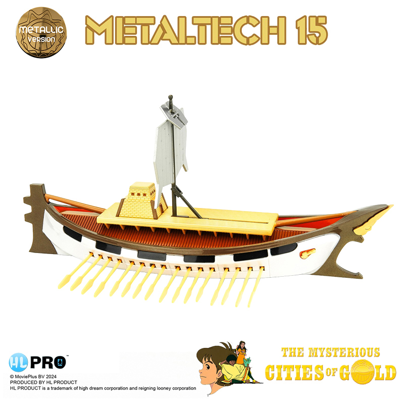 PRÉCOMMANDE Mysterious City Of Gold Metaltech 15 Solaris Metallic Box En