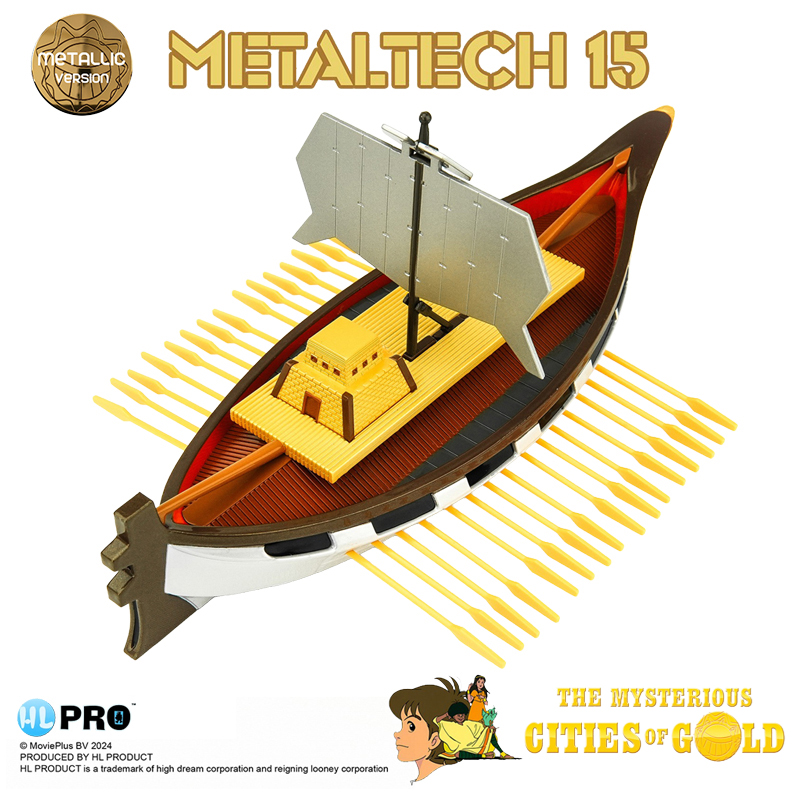 PRÉCOMMANDE Mysterious City Of Gold Metaltech 15 Solaris Metallic Box En – Image 3