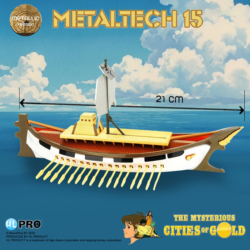 PRÉCOMMANDE Mysterious City Of Gold Metaltech 15 Solaris Metallic Box En – Image 5