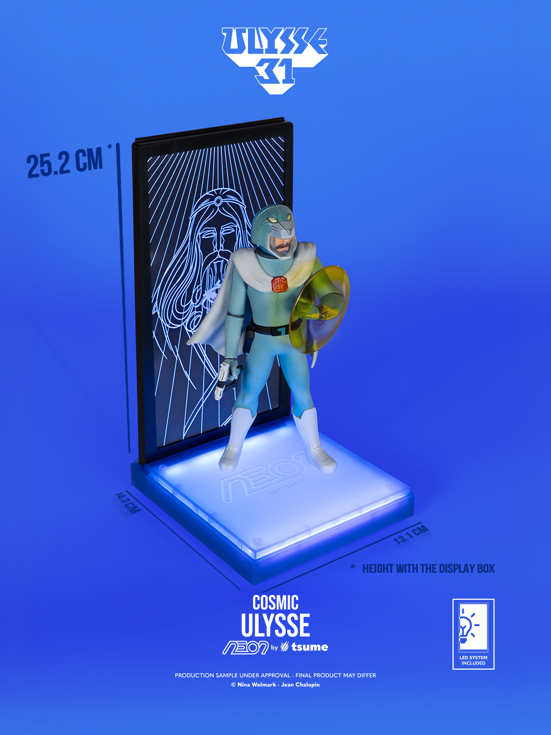 Ulysse 31 Figurine Cosmic Ulysse NEON Tsume Art – Image 2